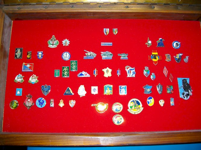COLLECTION DE PIN'S MILITAIRES