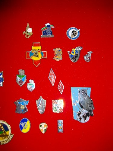 COLLECTION DE PIN'S MILITAIRES