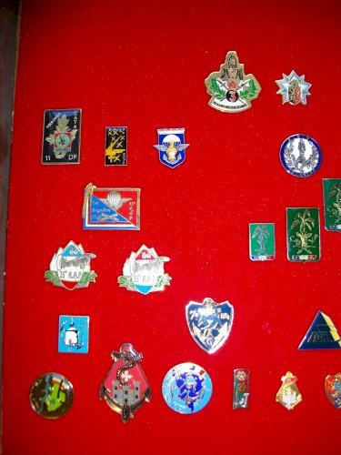 COLLECTION DE PIN'S MILITAIRES