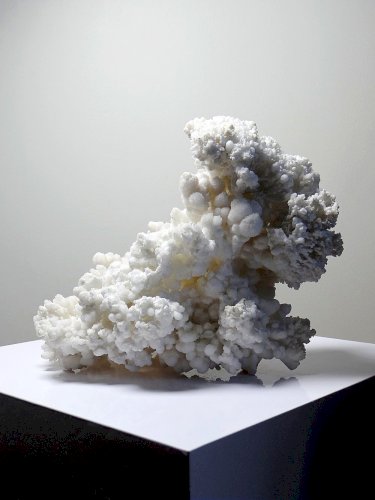 Collection minérale ancien specimen d'Aragonite blanche de Mexique +3,2kg