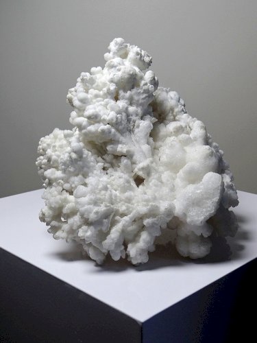 Collection minérale ancien specimen d'Aragonite blanche de Mexique +3,2kg