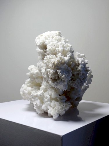 Collection minérale ancien specimen d'Aragonite blanche de Mexique +3,2kg