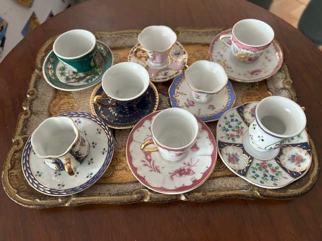 Collection petites soupières et mini tasses