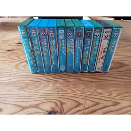 Collection Pink Floyd 11 Cassettes