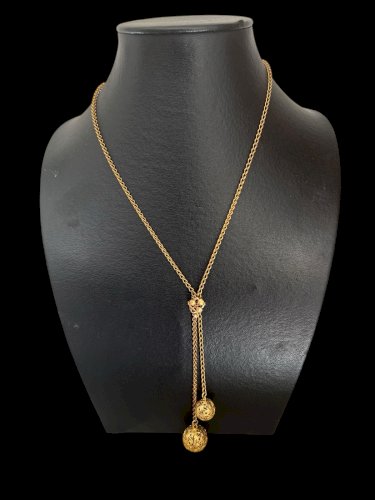 collier ajustable Art nouveau (1890/1910)-Arrêt de sautoir ancien Déposé
