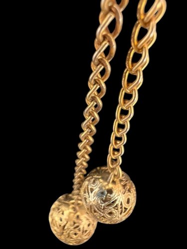 collier ajustable Art nouveau (1890/1910)-Arrêt de sautoir ancien Déposé