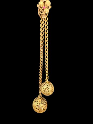 collier ajustable Art nouveau (1890/1910)-Arrêt de sautoir ancien Déposé