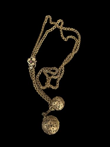 collier ajustable Art nouveau (1890/1910)-Arrêt de sautoir ancien Déposé