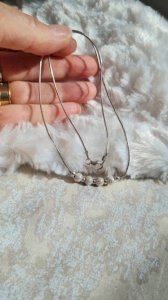 antique silver necklace
