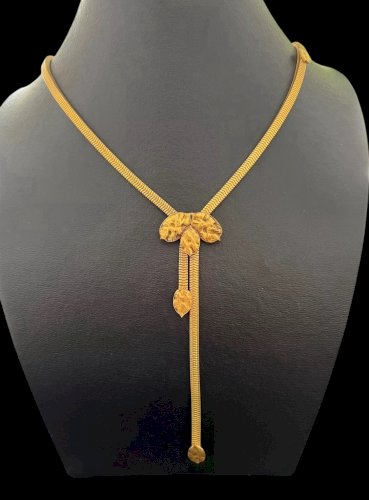 collier art Nouveau ancien 1900 Collection Tube A Gaz Vintage Monnaie Du Pape