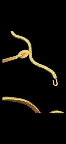 collier art Nouveau ancien 1900 Collection Tube A Gaz Vintage Monnaie Du Pape