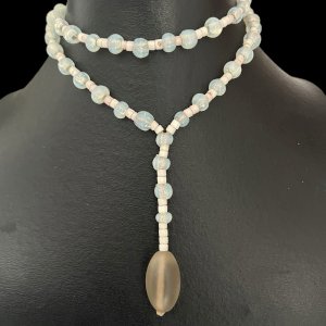 Collier Civilisation Ancienne Style Archéologie  Perles Verre A Authentifier