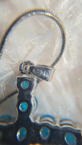collier croix religieuse 18kGP