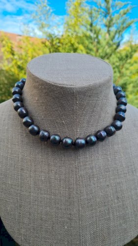 Collier DIOR vintage fausses perles - ras de cou Dior