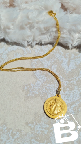 Collier doré Notre Dame De Lavasina