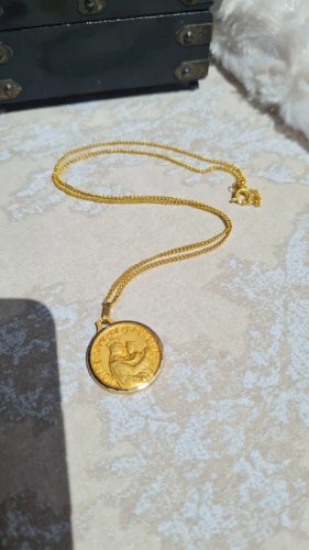 Collier doré Notre Dame De Lavasina