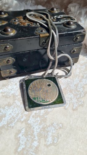 Collier émaillée  de Passillé - Sylvestre Made in canada