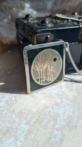 Collier émaillée  de Passillé - Sylvestre Made in canada