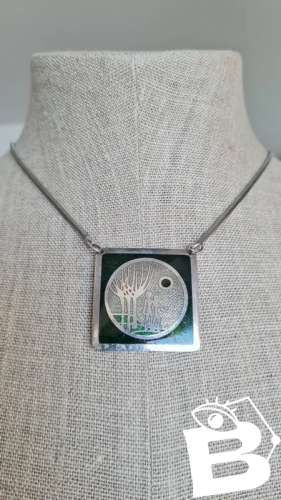 Collier émaillée  de Passillé - Sylvestre Made in canada