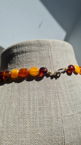 Collier en Ambre 4 couleurs