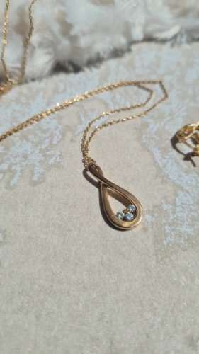 Collier et boucles d oreilles créoles plaqué or - ensemble de bijoux plaqué or