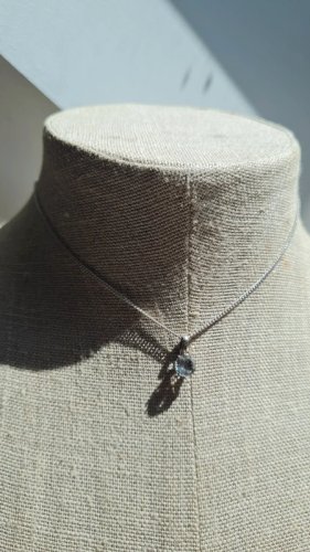 collier et pendentif Solitaire en argent