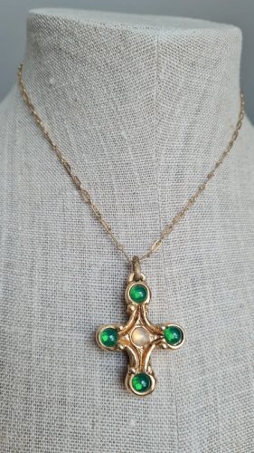 Collier Fantaisie croix épaisse