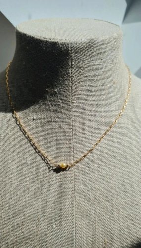 Collier fantaisie très fin doré
