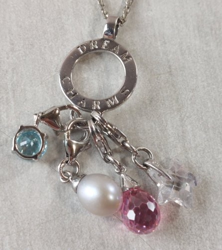 Collier FBM Friedrich Binder + pendentif charms, en argent massif