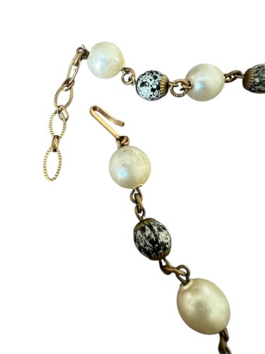 Collier Haute Couture Vintage Fashion Perles CIS Cissy Zoltowska Mid Century