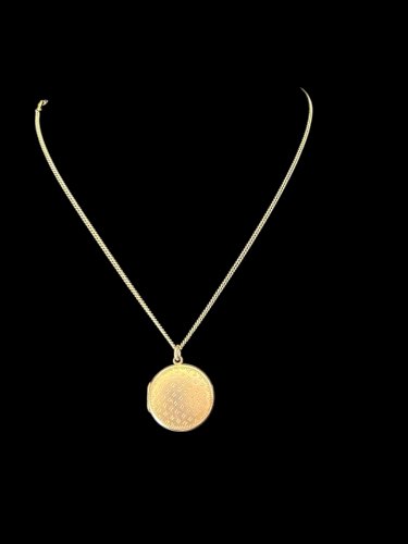 collier Médaillon souvenir XIXe siècle Ancien Charme  Amour Antic Locket