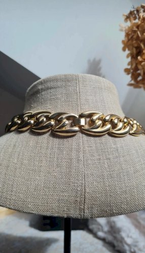 collier Oversize - ras de cou - vintage- collier fantaisie