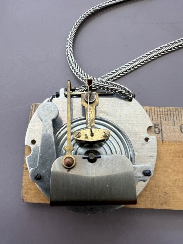 Collier pendentif, Bijoux de créateur design Brutalist vintage ancien Modernist