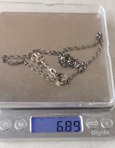 Collier + pendentif croix camarguaise, Thomas Sabo, en argent massif