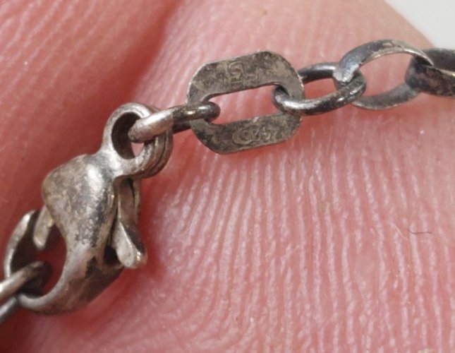 Collier + pendentif croix camarguaise, Thomas Sabo, en argent massif