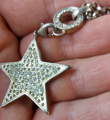Collier + pendentif étoile, Thomas Sabo, en argent massif