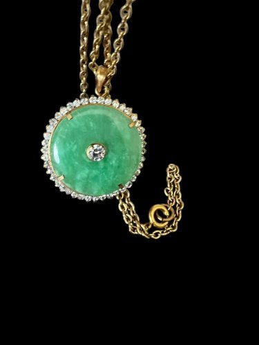 Collier pendentif Vintage ancien collection Couture
