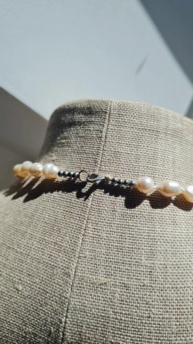 Collier perles deau douce vintage