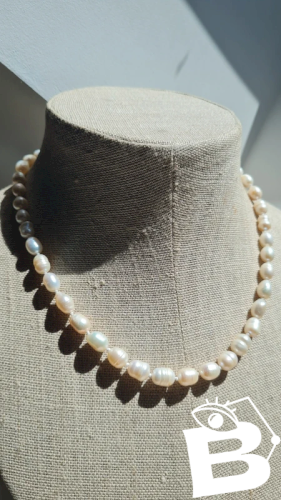 Collier perles deau douce vintage