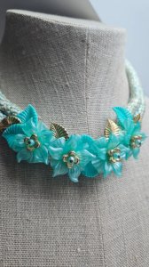 Collier Pin Up - ras de cou kitsch années 60/70 vintage love
