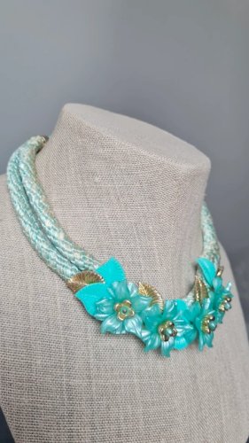 Collier Pin Up - ras de cou kitsch années 60/70 vintage love