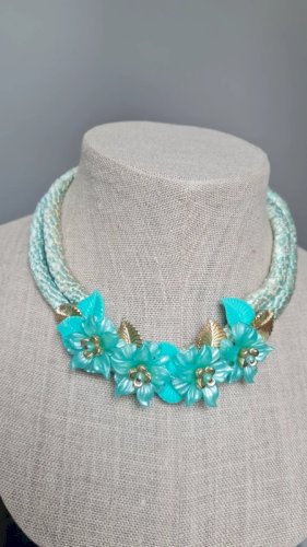 Collier Pin Up - ras de cou kitsch années 60/70 vintage love