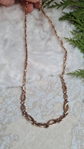 Collier plaqué or Masque et saphir