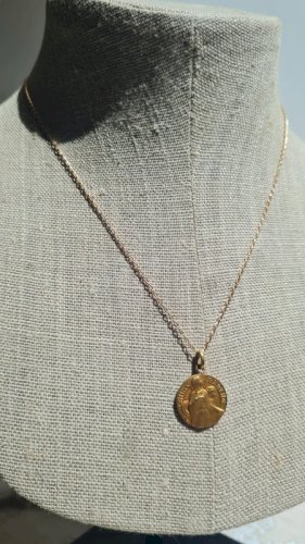 Collier plaqué or -sainte Marthe