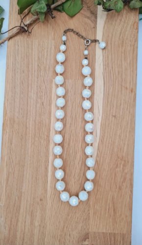 collier -ras de cou - ancien - collier fantaisie en verre multi-facettes