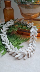 Necklace - choker - white turquoise necklace