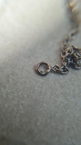 Collier - ras de cou en argent filigrane ancien