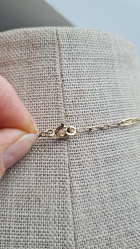 Collier- ras de cou filigrane  plaqué or  années 20-30