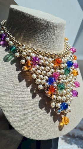Collier - ras de cou - Jacky De G vintage