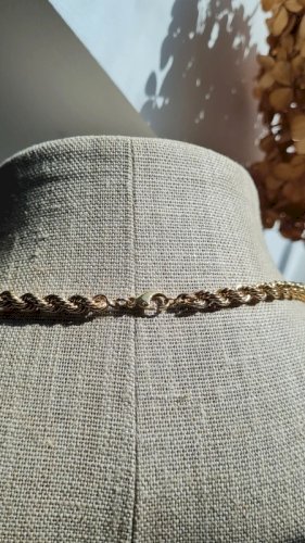 collier - ras de cou - plaqué or - GL